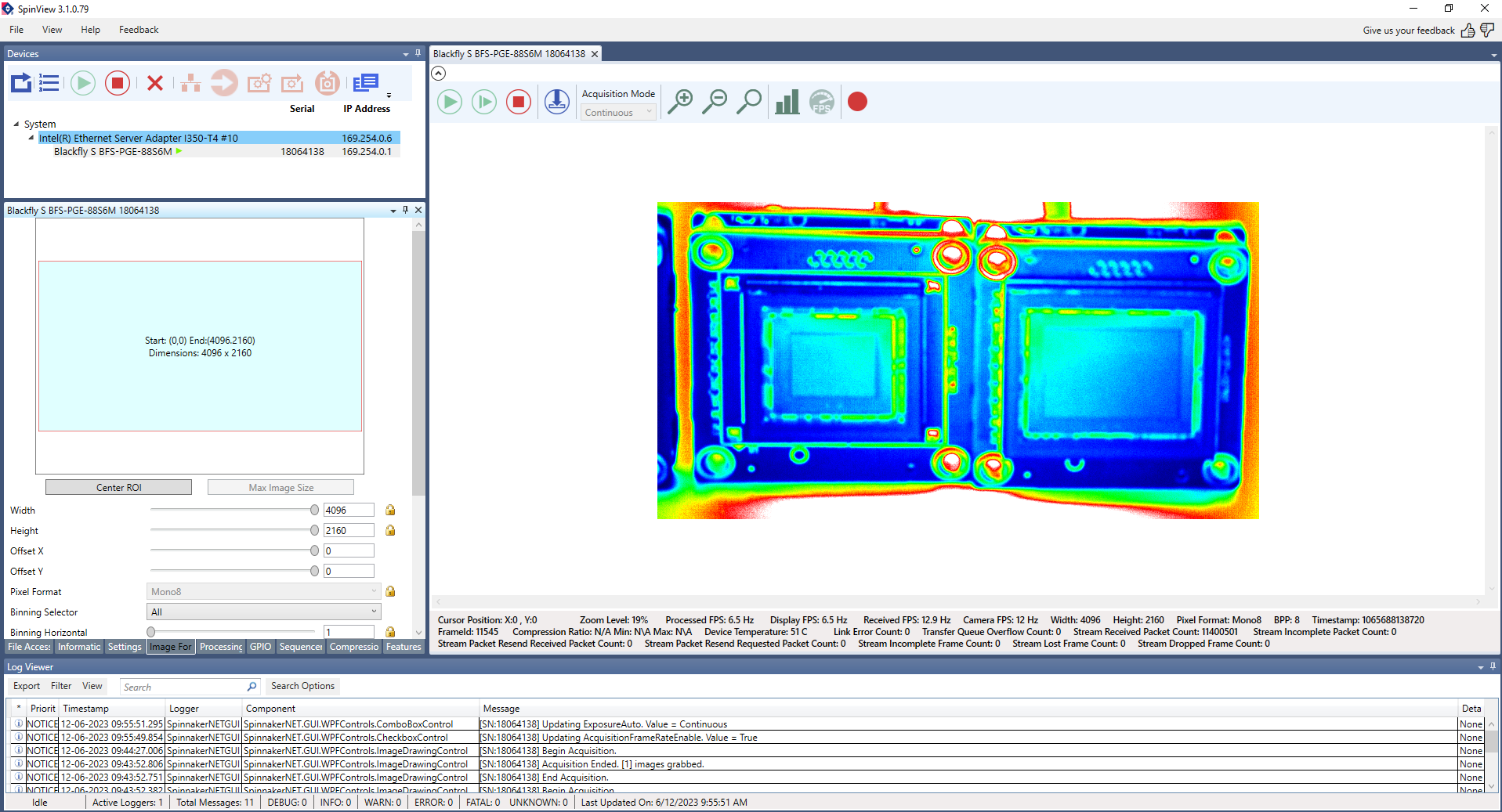 Spinview GUI - Spinnaker SDK